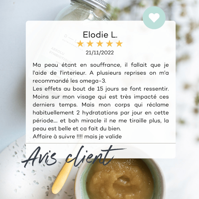 Absolu Oméga 3 | Souplesse & Élasticité de D-lab sur Véganie