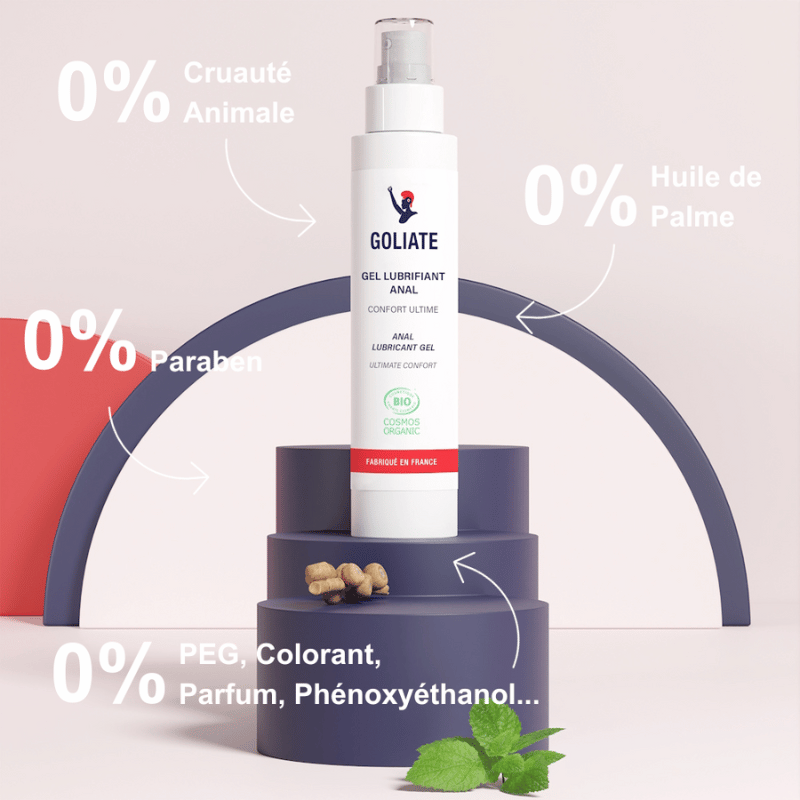 Gel Glisse Anal de Goliate sur Véganie