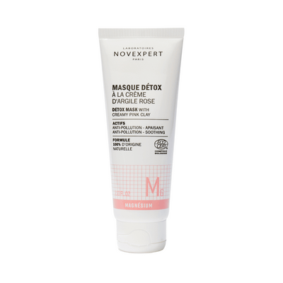 Masque Détox à l'Argile Rose de Novexpert sur Véganie