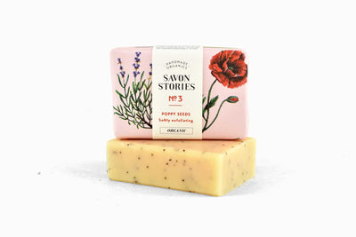 Savon Bio n°3 - Aux Graines de Pavot - Véganie