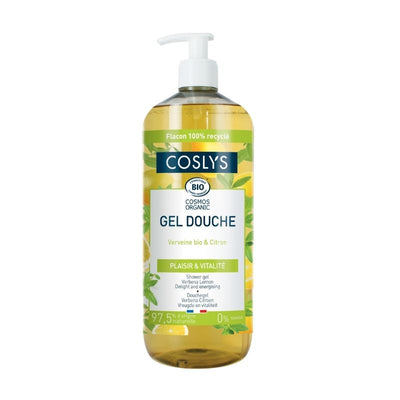 Gel Douche Verveine-Citron de Coslys sur Véganie