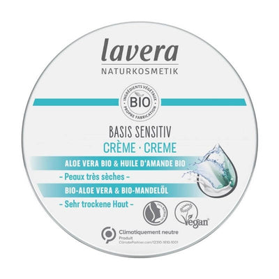 Basis Sensitiv Crème de Lavera sur Véganie