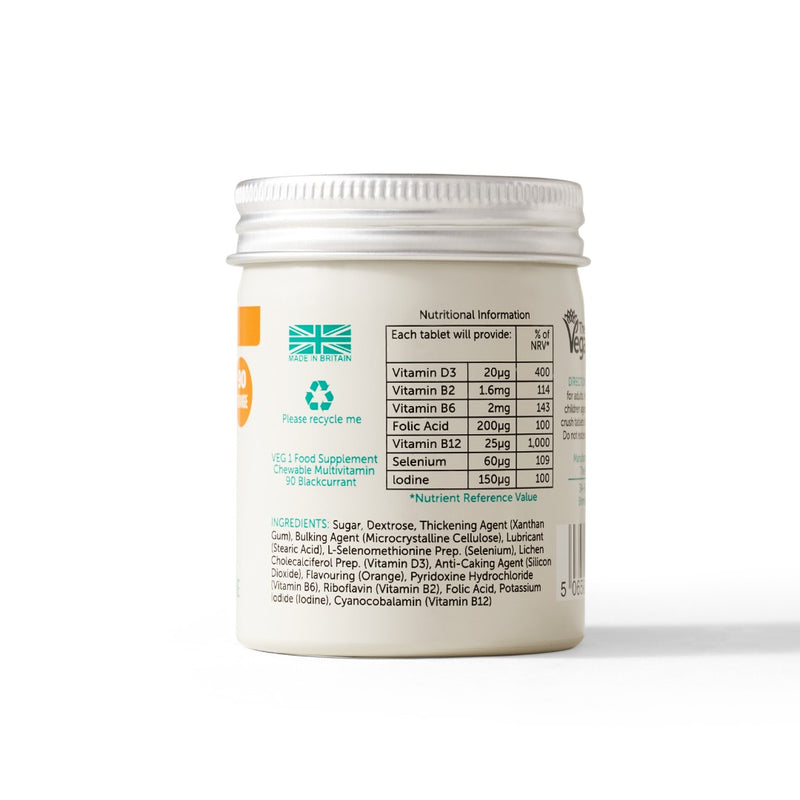 Vitamina B12 VEG1 - 2 sabores