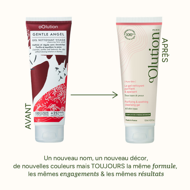 Gentle Angel - Gel limpiador facial orgánico