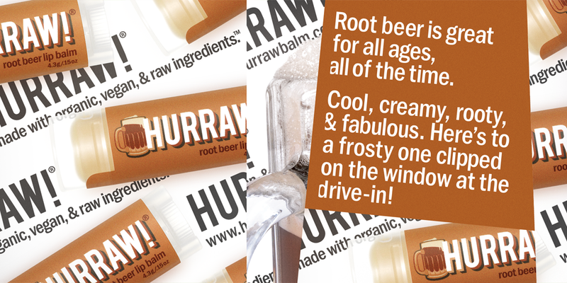 Baume à lèvres Hurraw - Soda Root Beer - Véganie