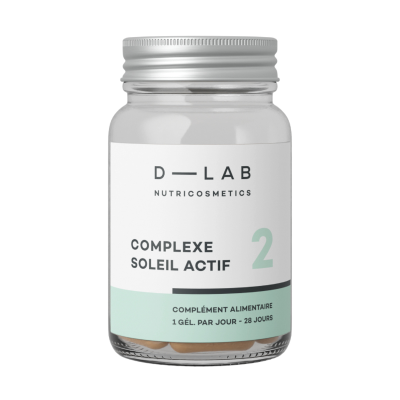 Complexe Soleil Actif | Bronzage parfait de D-lab sur Véganie