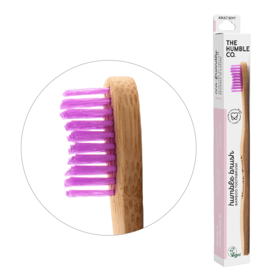 Brosse à dents Bambou - Purple Soft