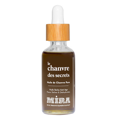 Huile de Chanvre Pure - Le Chanvre des Secrets de My Mira sur Véganie