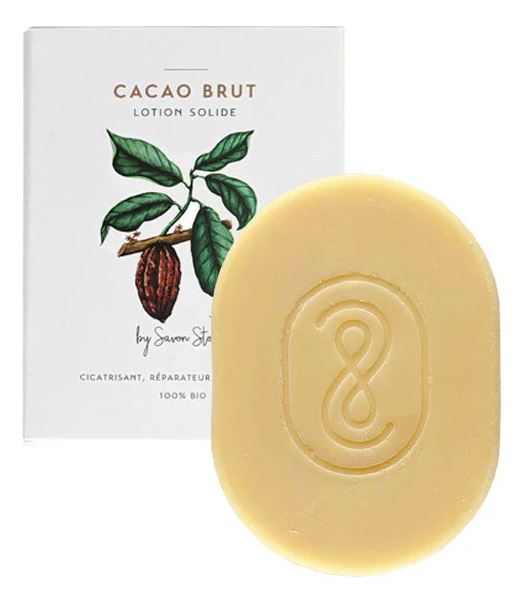 Baume Solide 100% Bio - Au Cacao cru